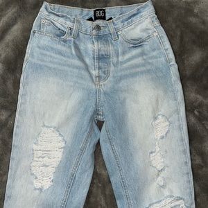 BDG Distressed Slim Straight Jeans